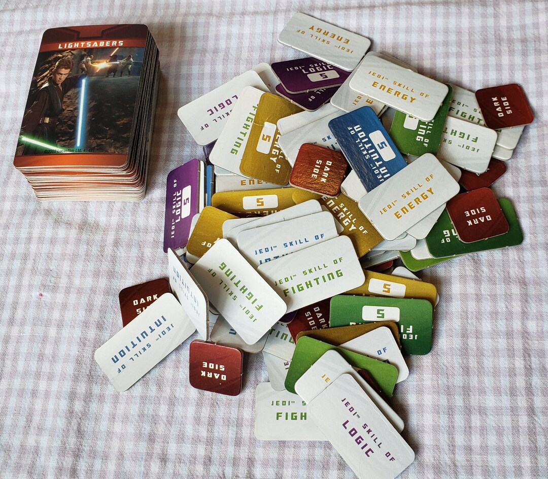 Star Wars Game of Life Cards and Chips Card Game of Life Etsy