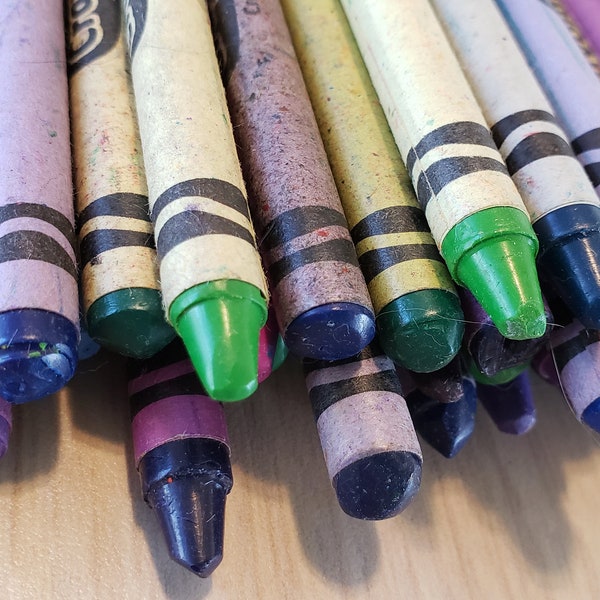 Melting Crayons Etsy