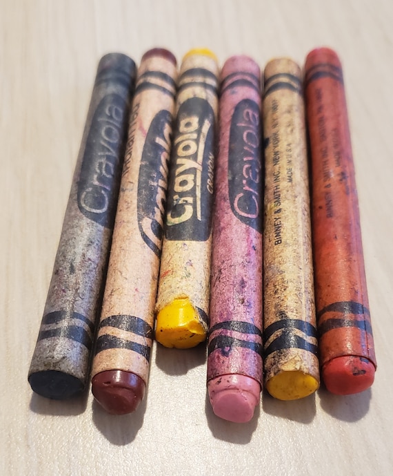 Crayola, Office, Vintage Binney Smith Crayola Crayon Thistle Retired 99  Usa Unused