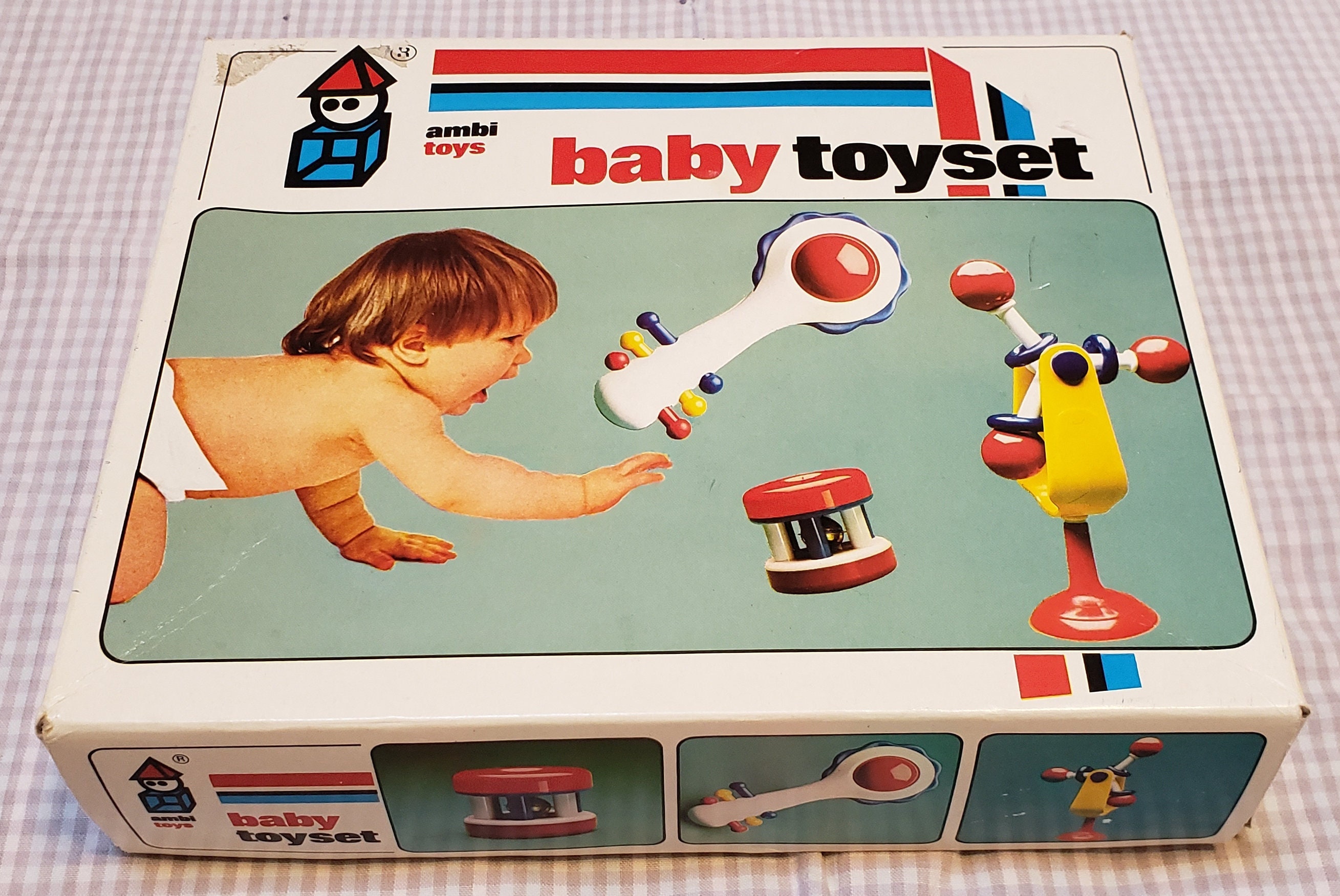 Vintage Ambi Toys Toddler Toys in Box - Vintage Holland Toys