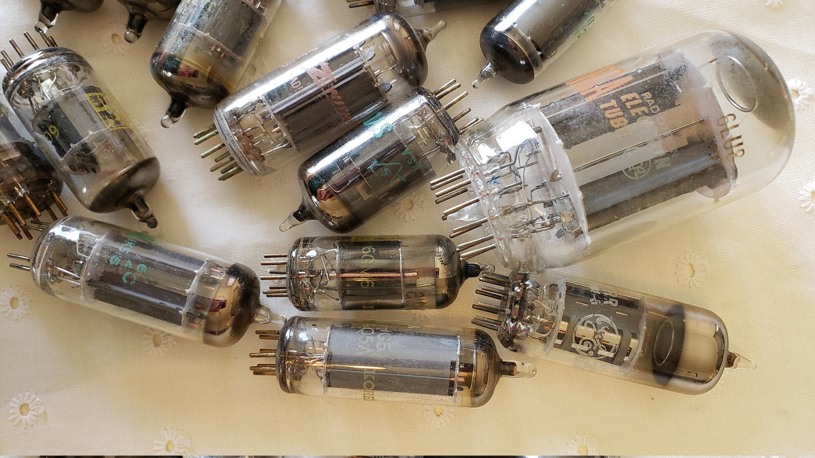 Vintage Vacuum Tubes Vintage Electron Tubes Lot Vintage Etsy