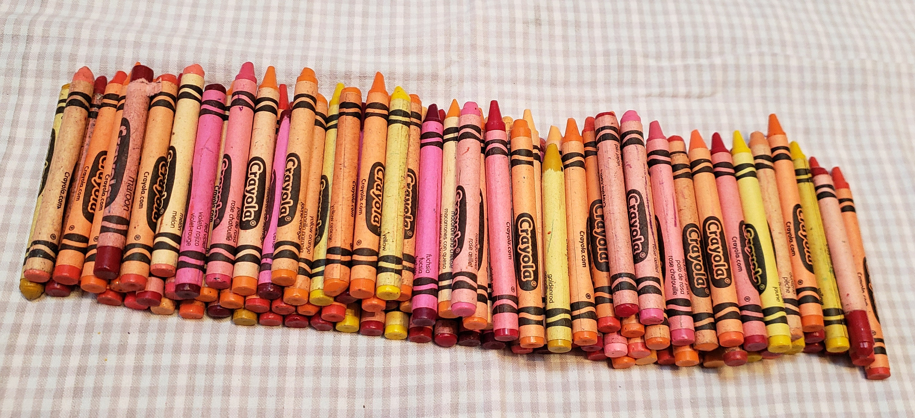 Jumbo Crayola Crayon 47” Huge Large Rare Yellow Advertisement