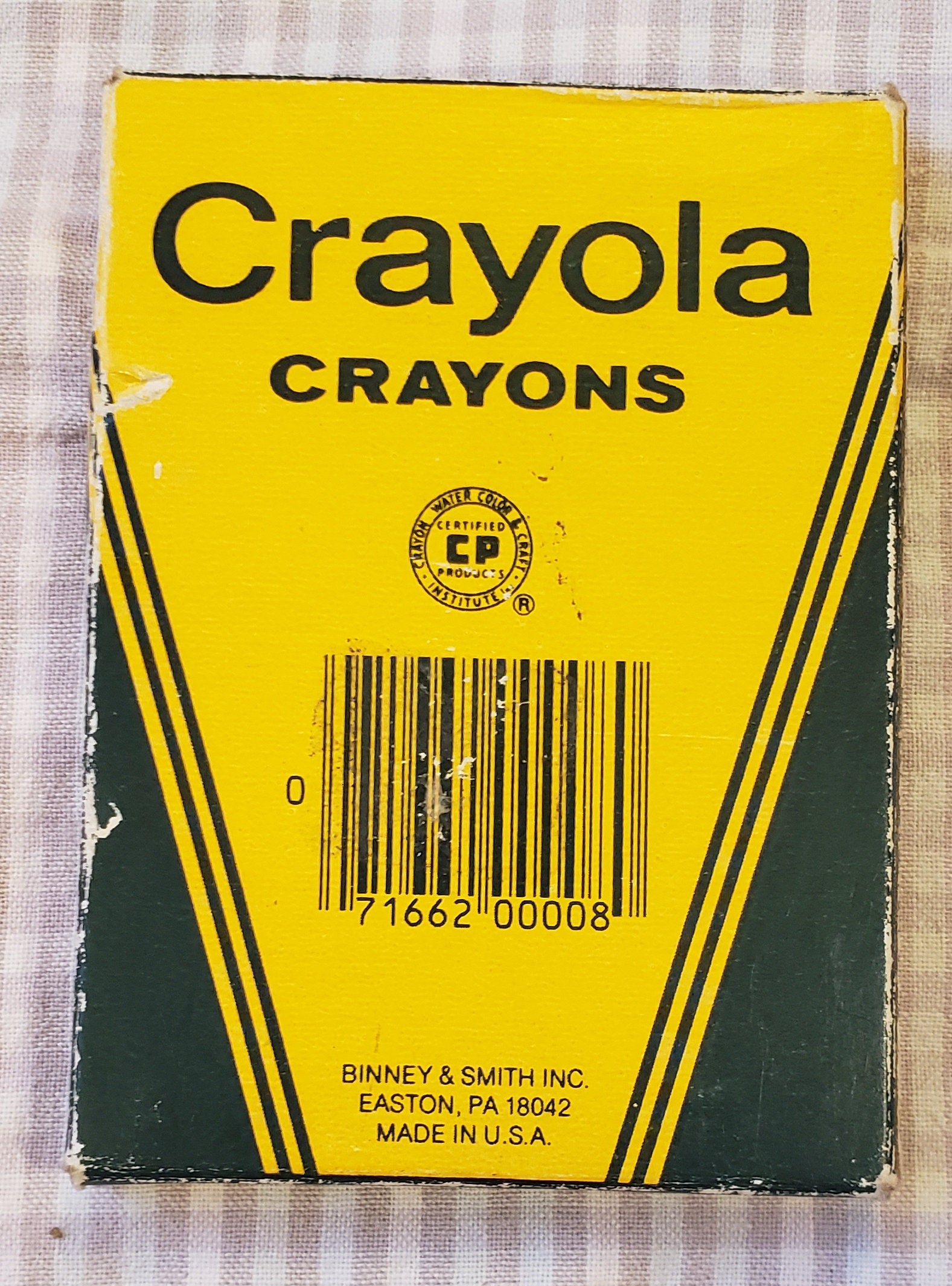 Vintage Crayola Crayons in Box 8 Crayola Crayons Vintage 1980s Box