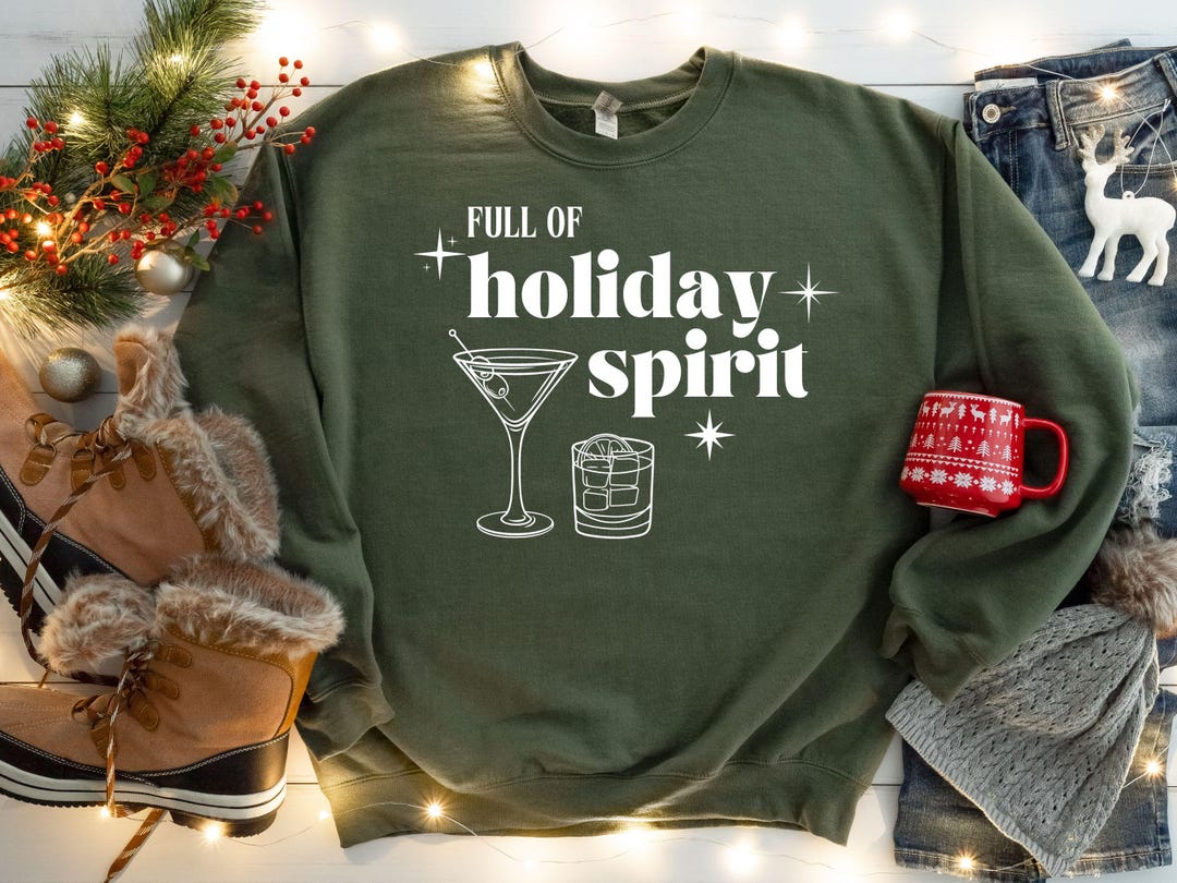 Full of Holiday Spirit Crewneck main image 1