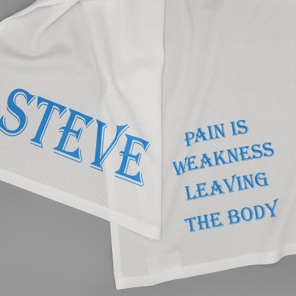 Personalized Cooling Towels Etsy