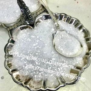 GERMAN GLASS GLITTER 4 ounces  read description