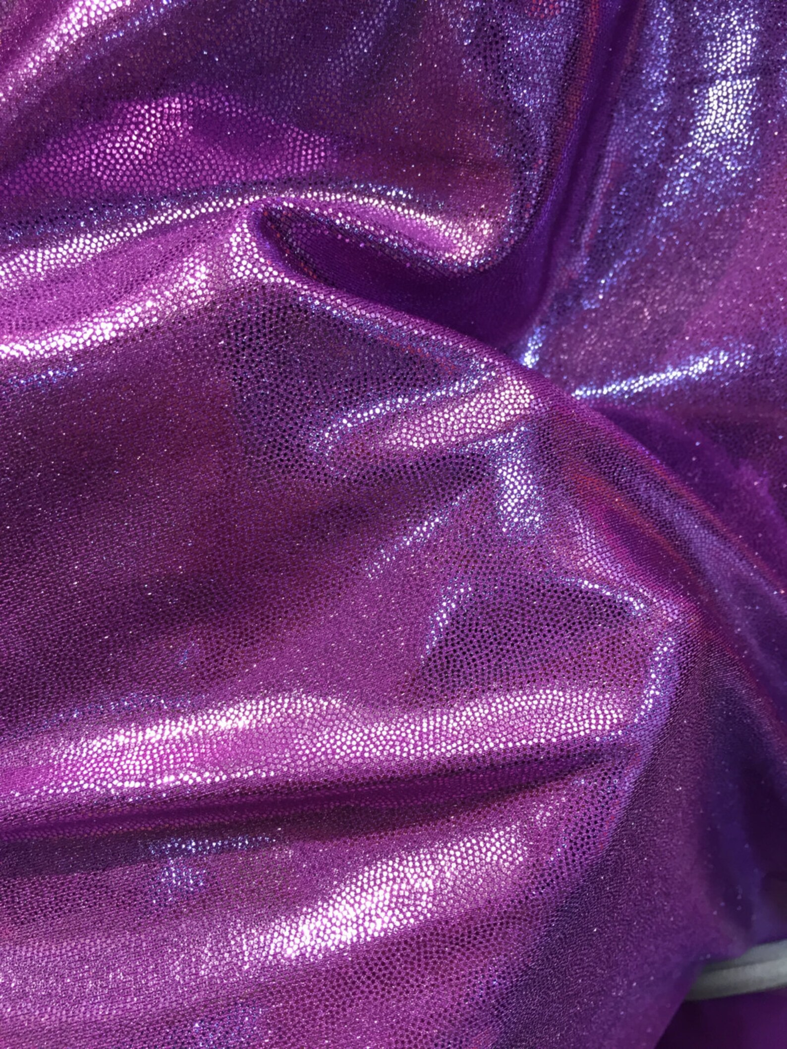 Purple Mystique Sparkle Spandex 4 Way Stretch Fabric BTY - Etsy