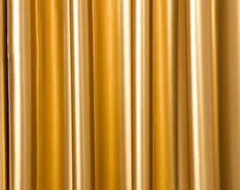 Gold Metallic Foil Spandex Fabric by the Yard - Shiny Stretch Lame for Costumes, Leggings, Dance & Cosplay, 60" Wide