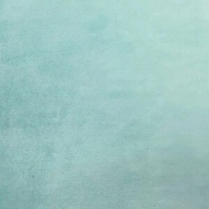 Mint Green Smooth Minky Cuddle Faux Fur Fabric - Sold By The Yard - 60"