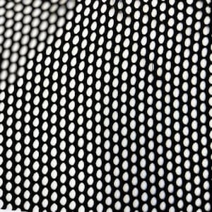 Black Crochet Fishnet Netting Spandex Apparel Costume Fabric - Sold By The Yard - 52"