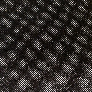 Silver Sparkle Glitter Lurex Stretch Velvet Apparel Dance wear Fabric - Sold By The Yard - 60&quot;