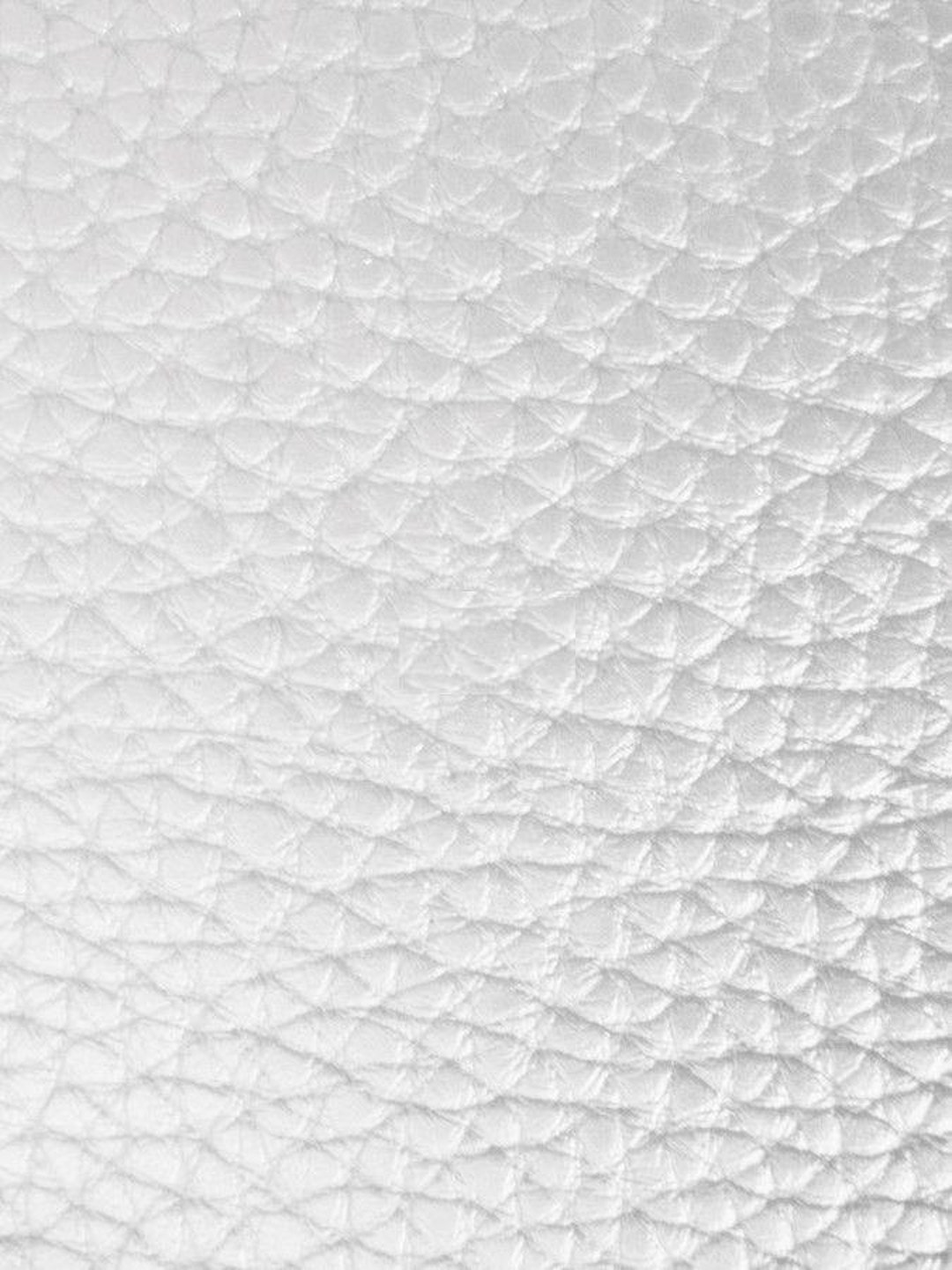 White Textured PVC Upholstery Crafting Vinyl Fabric Sold by the Yard 54