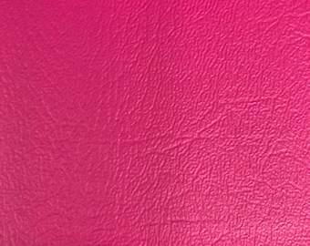 Magenta Pink Blazer Heavy Duty Commercial Faux Leather Vinyl Fabric Sold By The Yard 54