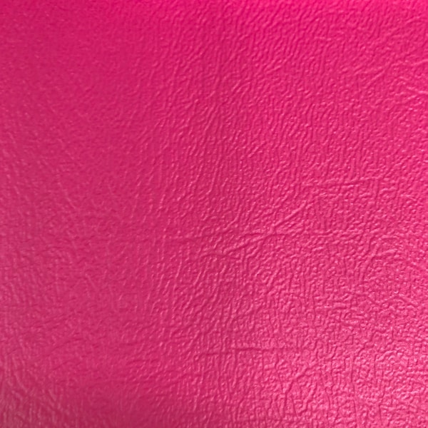 Magenta Pink Blazer Heavy Duty Commercial Faux Leather Vinyl Fabric - Sold By The Yard - 54"