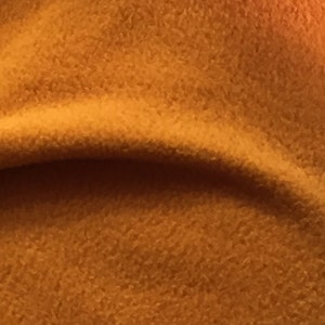 Copper Solid Polar Fleece Anti-Pill Lining Apparel Fabric - Sold By The Yard - 60&quot;