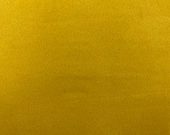 Yellow Luxury Stretch Suede Foam Backed Headliner Automotive Upholstery Fabric - Sold By The Yard - 58"