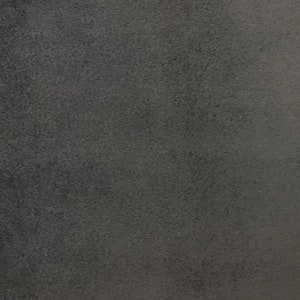 Charcoal Gray Smooth Minky Cuddle Faux Fur Fabric - Sold By The Yard - 60&quot;