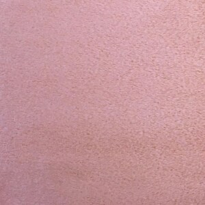 Coral Pink Smooth Minky Cuddle Faux Fur Fabric - Sold By The Yard - 60&quot;