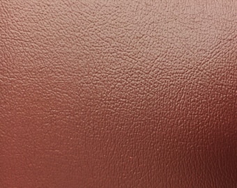 Burgundy Soft PVC Faux Leather Vinyl Fabric - Sold By The Yard - 54"