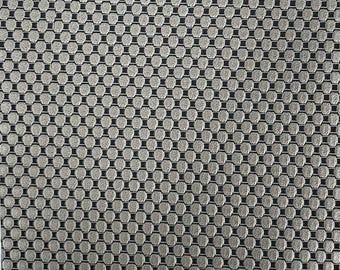 Silver Honeycomb Embossed Marine Upholstery Crafting Vinyl Fabric - Sold By The Yard