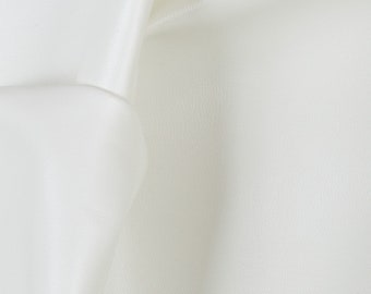 White Soft Skin Faux Leather Vinyl Apparel Upholstery Fabric - Sold By The Yard - 54"