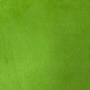 Lime Green Luxury Stretch Suede Foam Backed Headliner Automotive Upholstery Fabric - Sold By The Yard - 58"