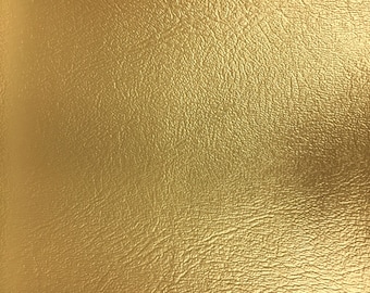 Gold Stretch Pleather Faux Leather, Gold Vinyl Spandex Fabric, Apparel Faux  Leather Fabric by Yard, Gold Pleather for Apparel, Leggings 