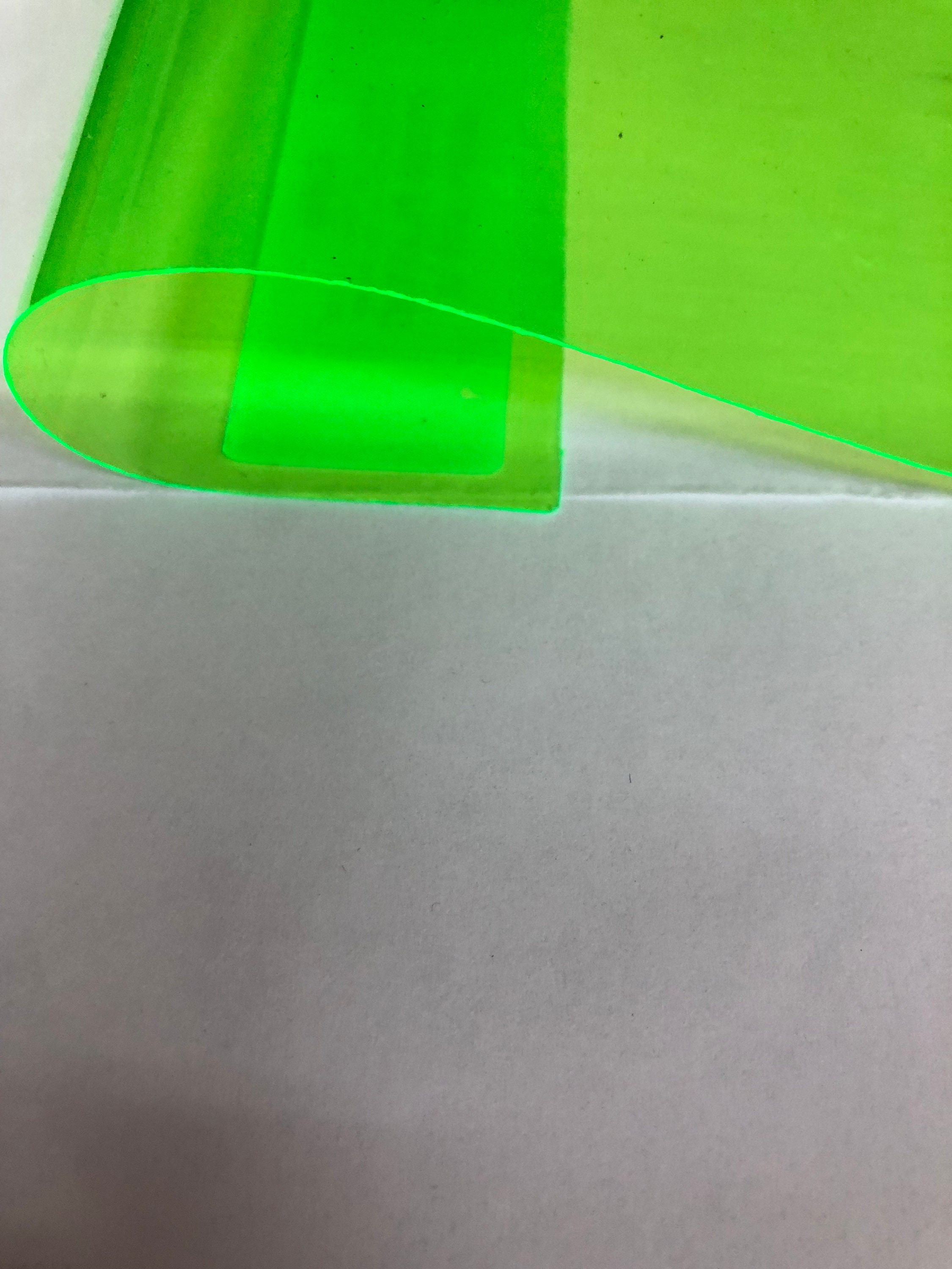 Lime Green Marine PVC Tinted Plastic Vinyl Fabric Sold by the Etsy