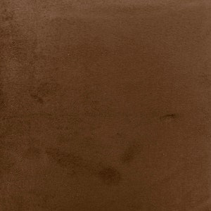 Chocolate Brown Luxury Stretch Suede Foam Backed Headliner Automotive Upholstery Fabric - Sold By The Yard - 58&quot;