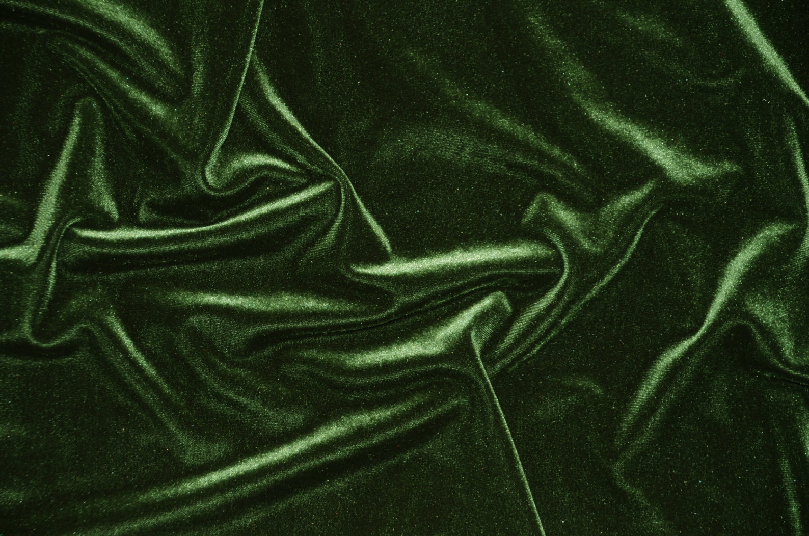 Stretch Velvet Spandex Fabric Olive Green Etsy