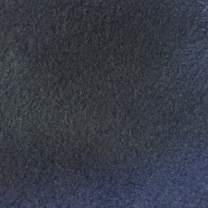 Navy Solid Polar Fleece Anti-Pill Lining Apparel Fabric - Sold By The Yard - 60&quot;