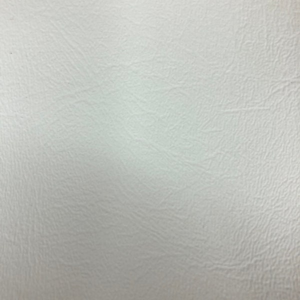 White Blazer Heavy Duty Commercial Faux Leather Vinyl Fabric - Sold By The Yard - 54"