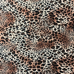 African Cheetah Print Stretch Velvet Dance Apparel Costume - Etsy