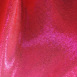 Hot Pink Mystique Sparkle Spandex 4 Way Stretch Fabric - BTY - 60&quot;