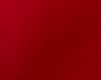 Red Matte Faux Leather Stretch Vinyl Fabric - Sold By The Yard - 58"