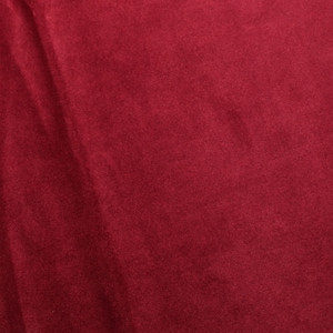 Burgundy Camden Velvet Polyester Upholstery Drapery Home Decor Fabric - Sold By The Yard - 60&quot;