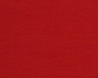 Waterproof Canvas RED Indoor Outdoor Fabric / 60&quot; Wide / Sold by the yard