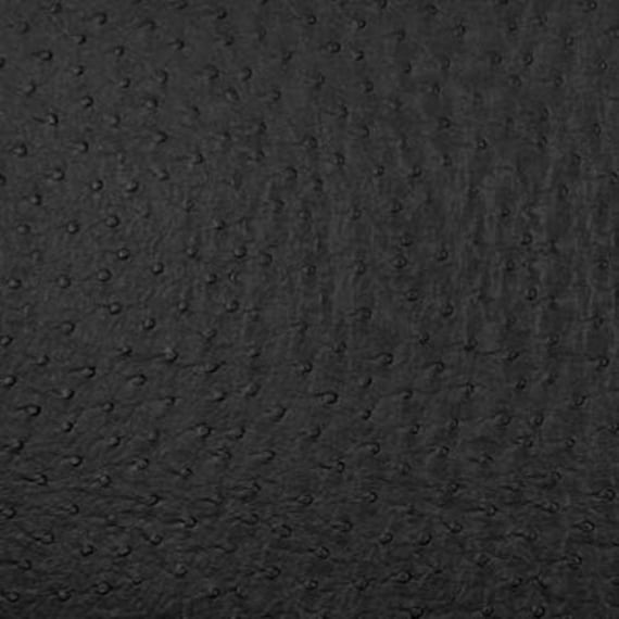 Ottertex Vinyl Fabric Faux Leather Pleather Upholstery 54 Wide by The Yard  (Black)