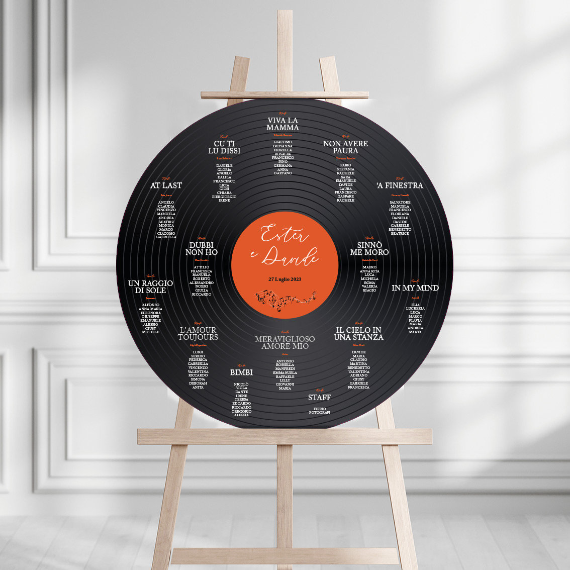 Tableau de mariage España