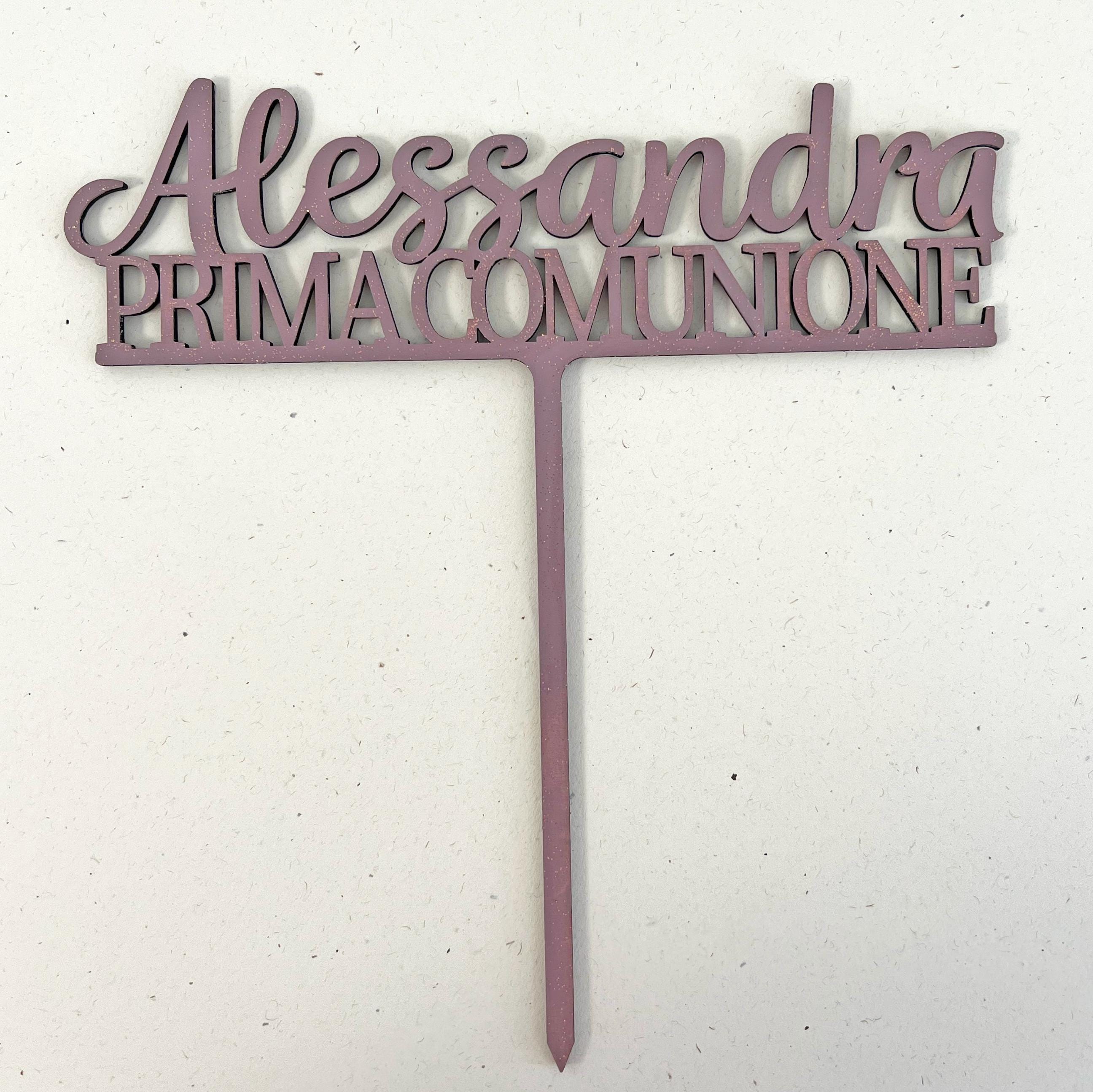 Centrotavola Calice Prima Comunione - Polistirolo 38x35x5 Cm, Personalizzabile - Foto 12