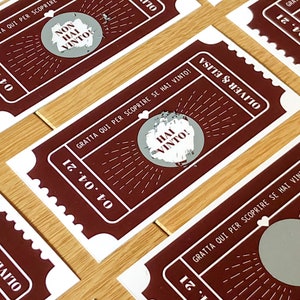 Loterie de mariage, Carte à gratter, Cartes à gratter de mariage, Carte à gratter, Mariage par carte à gratter, Billet à gratter