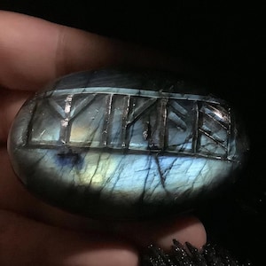 Labradorite Khuzdul Rune Stone