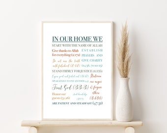 Ramadan printable, Islamic printable, Islamic download, Islamic sign,Islamic print, Islamic wall art
