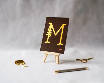 M - Mint - Koper AlpHERBet A6 Print
