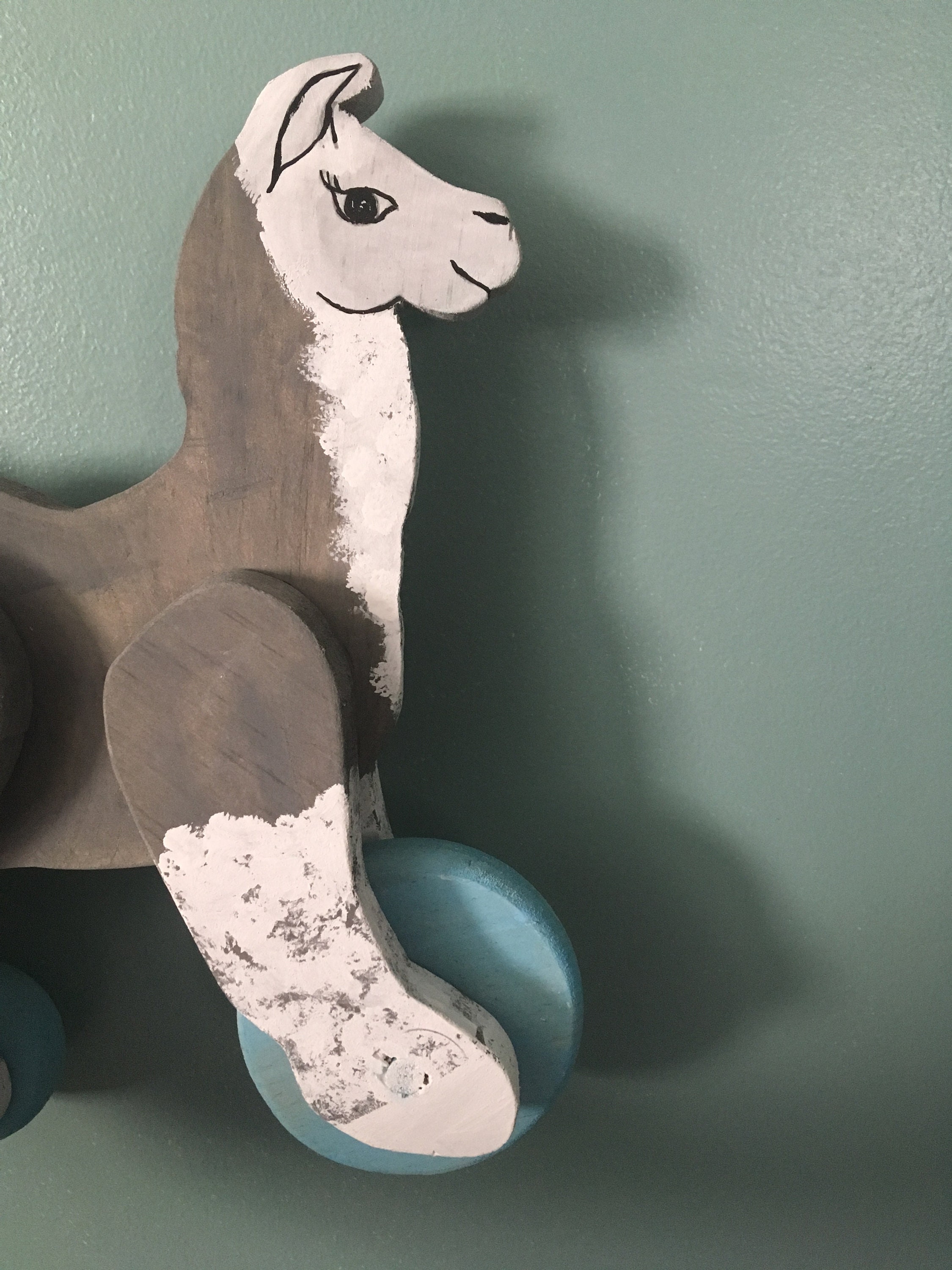 llama rolling backpack