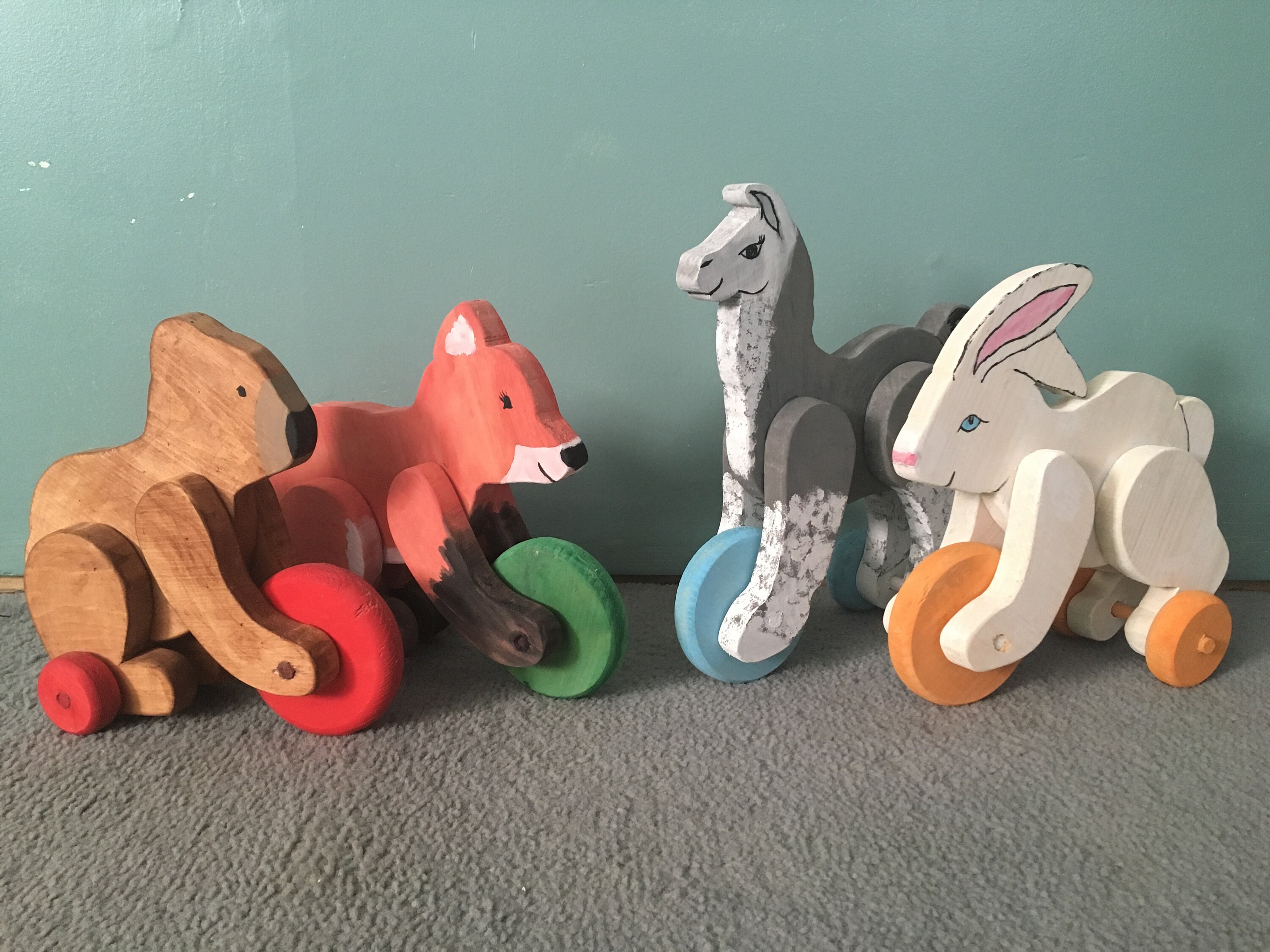 llama rolling backpack