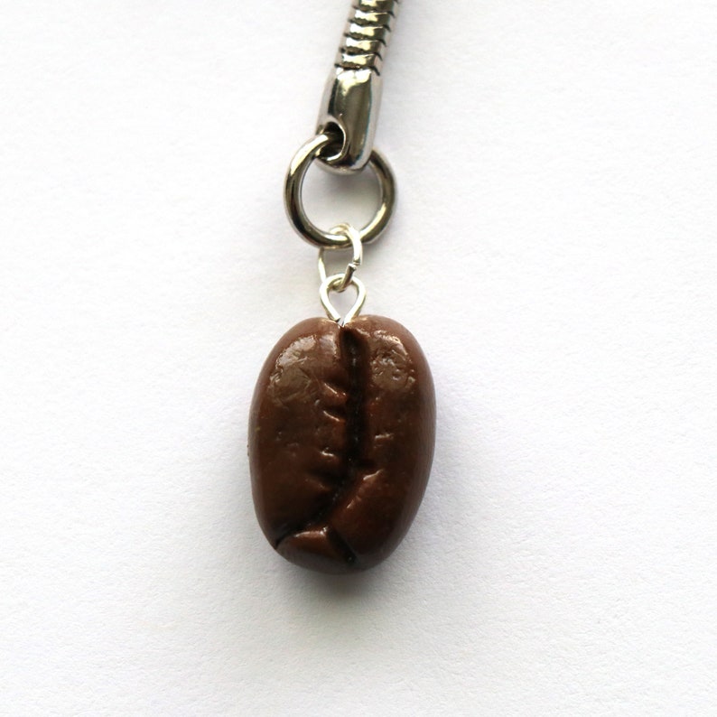 Coffee Bean Keychain Etsy