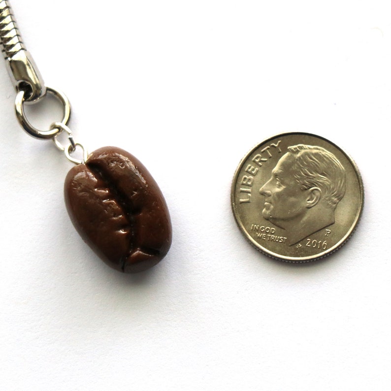 Coffee Bean Keychain Etsy