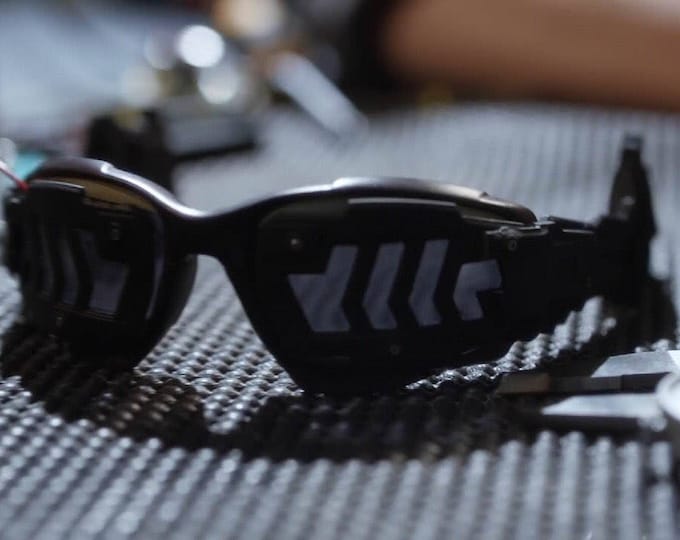 Cw's the Flash Cisco's Vibe Glasses W/ Blue Leds Etsy