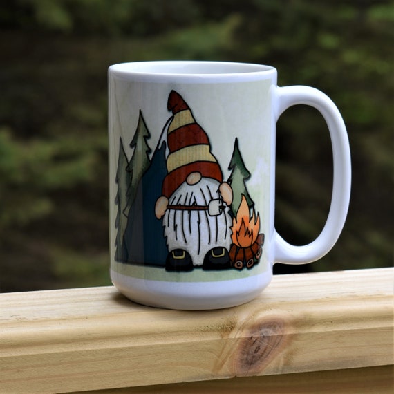 Gnome Coffee Mug 15oz/coffee Mug/if You Gnome Me Than You Gnome I